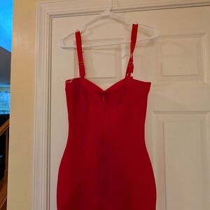Red Sleeveless Dress